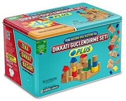 Dikkati Güçlendirme Seti Plus 5 Yaş Metal Kutulu - Adeda Yayınları