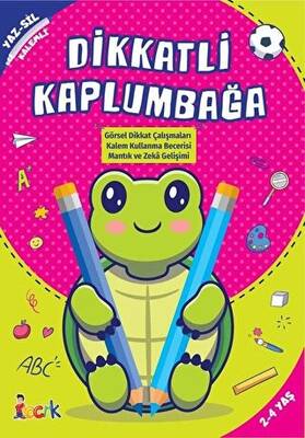 Dikkatli Kapumbağa - Yaz-Sil Kalemli - 1
