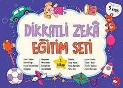 Dikkatli Zeka Eğitim Seti 1. Kitap - 5 Yaş - Beyaz Balina Yayınları