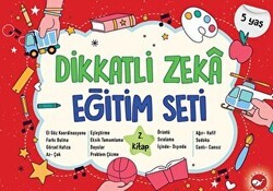 Dikkatli Zeka Eğitim Seti 2. Kitap - 5 Yaş - Beyaz Balina Yayınları