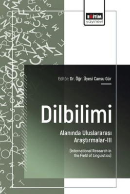 Dilbilimi Alanında Uluslararası Araştırmalar - 3 - 1