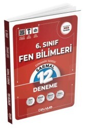 Dinamo Yayınları 6. Sınıf Fen Bilimleri 12`li Sarmal Deneme - Dinamo Yayınları