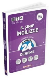 Dinamo Yayınları 6. Sınıf İngilizce 24`lü Sarmal Deneme - Dinamo Yayınları