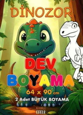 Dinozor Dev Boyama - 1