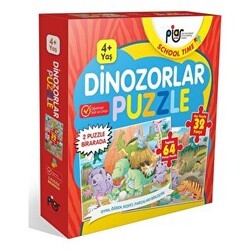Dinozorlar Puzzle - Piar Kids