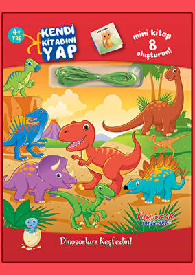 Dinozorları Keşfedin! - Kendi Kitabını Yap - 1