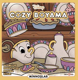 Disney Cozy Boyama, Sevimli ve Rahatlatıcı Boyama Kitabı - Minnoşlar - 1