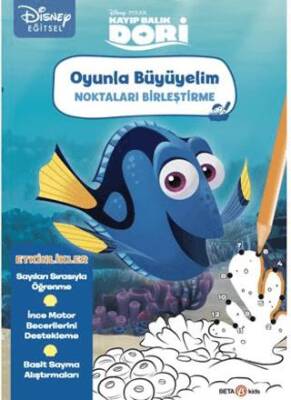 Disney Eğitsel Oyunla Büyüyelim Noktaları Birleştirme - Kayıp Balık Dori - 1