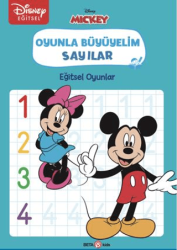 Disney Eğitsel Oyunla Büyüyelim Sayılar - Mickey - Beta Kids