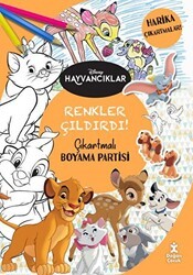 Disney Hayvancıklar - Renkler Çıldırdı! Çıkartmalı Boyama Partisi - Doğan Çocuk