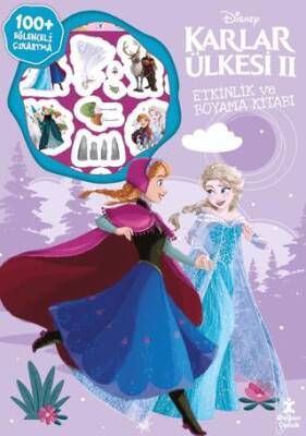 Disney Karlar Ülkesi Çok Çıkartmalı Boyama Kitabı - 1