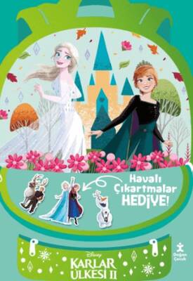 Disney Karlar Ülkesi - Parıltılı Tatil Çantam Etkinlik ve Boyama Kitabı - 1