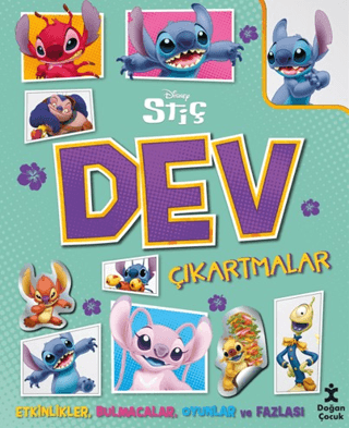 Disney Stiç - Dev Çıkartmalar Etkinlik Kitabı - 1