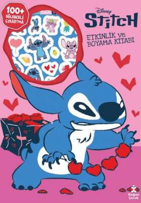 Disney Stitch Çok Çıkartmalı Boyama Kitabı - 1
