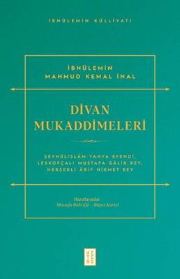 Divan Mukaddimeleri - 1