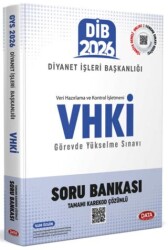 Diyanet İşleri Başkanlığı VHKİ Görevde Yükselme Sınavı Soru Bankası - Karekod Çözümlü - Data Yayınları