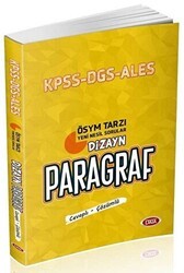 Data Yayınları Dizayn Paragraf KPSS - DGS - ALES - Data Yayınları