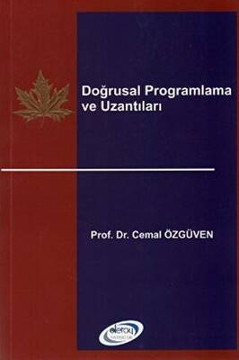 Doğrusal Programlama ve Uzantıları - 1