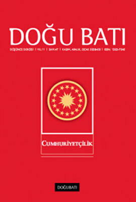 Doğu Batı Düşünce Dergisi Yıl: 11 Sayı: 47 - Cumhuriyetçilik - 1