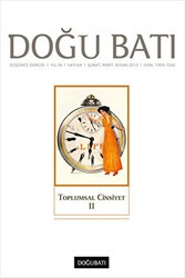 Doğu Batı Düşünce Dergisi Sayı: 64 Toplumsal Cinsiyet 2 - Doğu Batı Dergileri