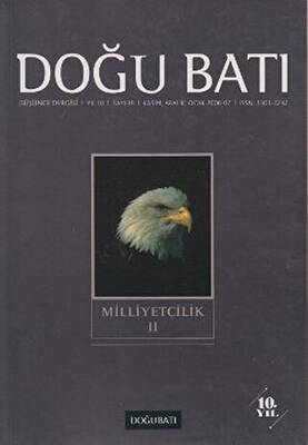 Doğu Batı Düşünce Dergisi Yıl: 10 Sayı: 39 - Milliyetçilik - 2 - 1