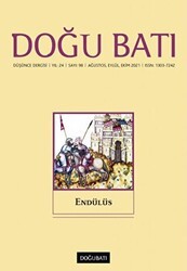 Doğu Batı Düşünce Dergisi Yıl: 24 Sayı: 98 - Endülüs - Doğu Batı Dergileri