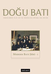 Doğu Batı Düşünce Dergisi Yıl: 25 Sayı: 102 - Modern Batı Şiiri 1 - Doğu Batı Dergileri