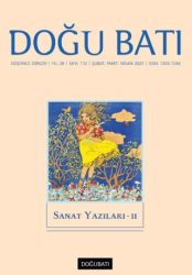 Doğu Batı Düşünce Dergisi Yıl: 28 Sayı: 112 - Sanat Yazıları - 2 - Doğu Batı Dergileri