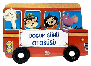 Doğum Günü Otobüsü Tekerlekli Kitaplar - 1