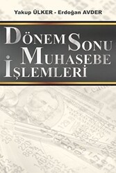 Dönem Sonu Muhasebe İşlemleri - Ekin Basım Yayın