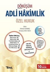 Dönüşüm Adli Hakimlik - Özel Hukuk - Temsil Kitap