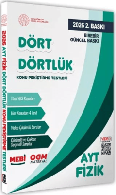 Dört Dörtlük Konu Pekiştirme Testleri AYT Fizik - 1
