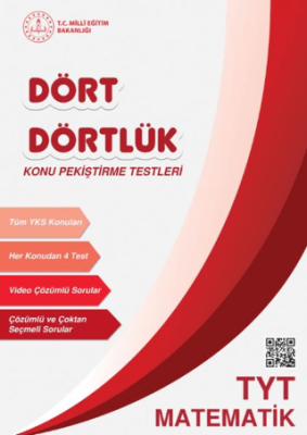Dört Dörtlük Konu Pekiştirme Testleri TYT Matematik - 1