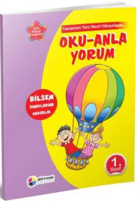 Dört Renk Yayınları 1. Sınıf Oku - Anla Yorum - 1