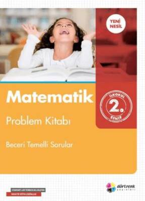 Dört Renk Yayınları 2. Sınıf Matematik Problem Kitabı - 1
