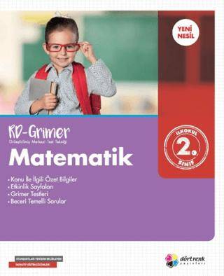 Dört Renk Yayınları 2. Sınıf Matematik Rd - Grimer - 1
