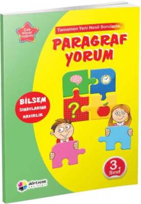 Dört Renk Yayınları 3. Sınıf Paragraf Yorum - 1