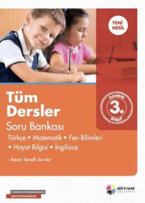 Dört Renk Yayınları 3. Sınıf Tüm Dersler Soru Bankası Rd - Grimer - 1
