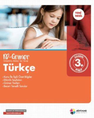 Dört Renk Yayınları 3. Sınıf Türkçe Rd - Grimer - 1