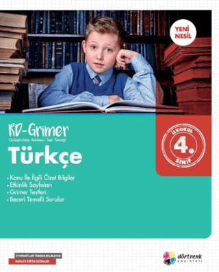 Dört Renk Yayınları 4. Sınıf Türkçe Rd - Grimer - 1