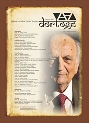 Dörtöğe Felsefe ve Bilim Tarihi Yazıları Hakemli Dergi Yıl: 7 Sayı: 13 Haziran 2018 - Dörtöğe Dergisi