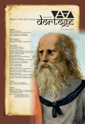 Dörtöğe Felsefe ve Bilim Tarihi Yazıları Hakemli Dergi Yıl: 14 Sayı:27 - 1
