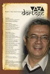 Dörtöğe Felsefe ve Bilim Tarihi Yazıları Hakemli Dergi Yıl: 8 Sayı: 16 - Dörtöğe Dergisi