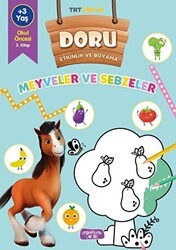 Doru Etkinlik ve Boyama – Meyveler ve Sebzeler - Yediveren Çocuk
