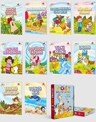 Dost Hayvanlar Hikaye Seti 10 Kitap Takım - Ay Çocuk Yayınları