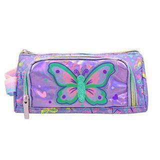 Dream Vest Kelebek İpli Önü Kabartmalı Çift Gözlü Kalem Kutu U2099 - 1