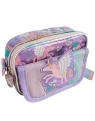 Dream Vest Mor Kanatlı Unıcorn Çapraz Çanta U2024 - Ceren