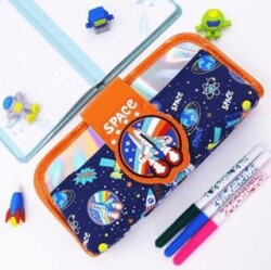 Dream Vest Uzay Kalem Çantası Lacivert U2069 - Ceren