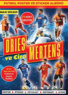 Dries Mertens Poster ve Sticker Albümü 011 - 1