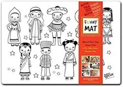 Dünya Çocukları - Funny Mat - Akademi Çocuk